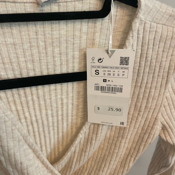 Zara Cross Front Shirt - Picture 2 of 3